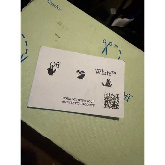 Off White Transparent Jelly Zip Tie Slingback Flat Sandal w Box Ladies Size 5 - Picture 9 of 9